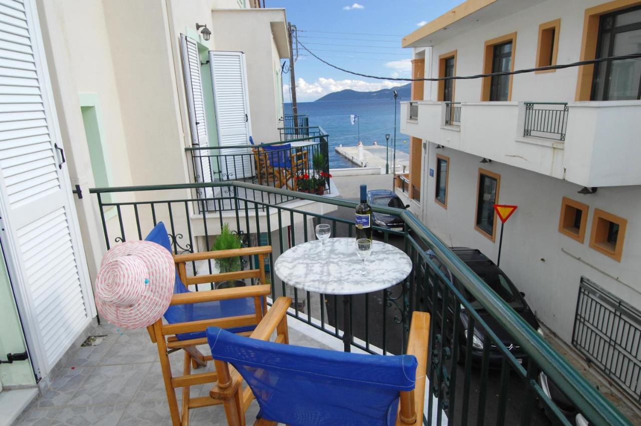 Alexis Studios And Apartments Agia Efimia ภายนอก รูปภาพ